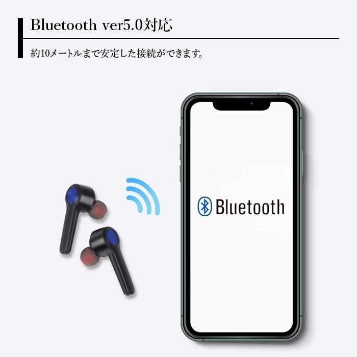 税込税込ワイヤレスイヤホン マイク付 インナーイヤー Bluetooth IPhone 大容量 格安 Android対応 マイク 電話 マイク イヤホン  ワイヤレス 丈夫 充電 アンドロイド イヤホン、ヘッドホン