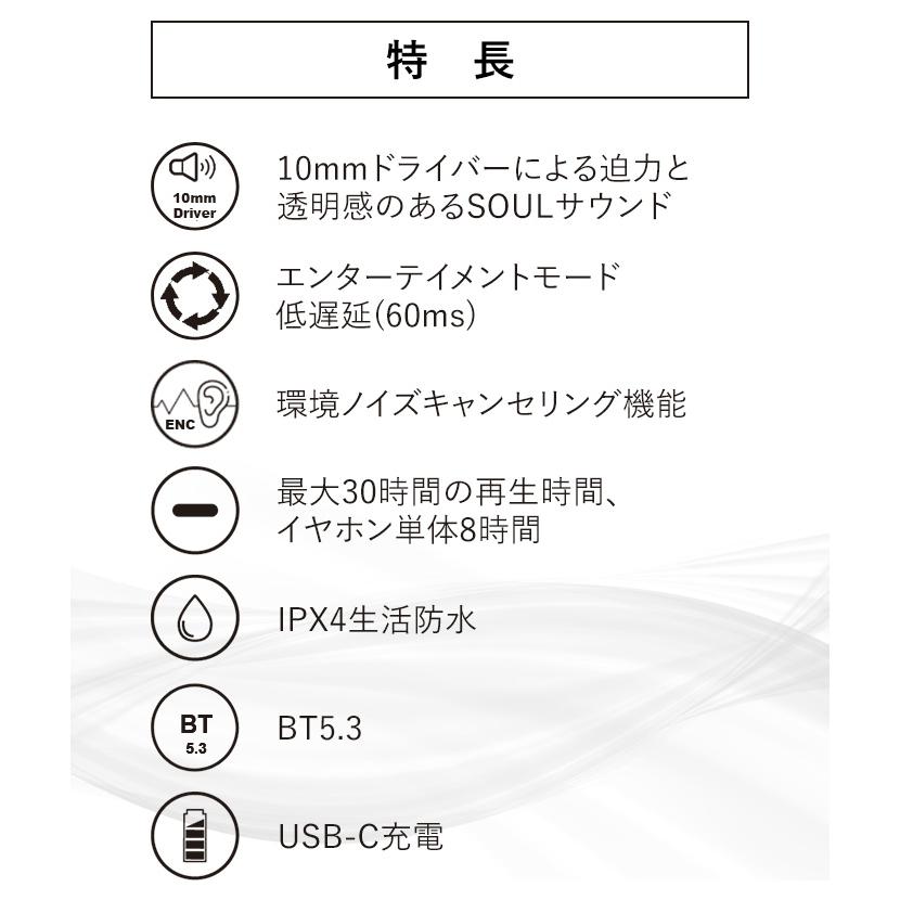 SOUL ソウル S-LIVE30 ブラック ブルー ホワイト ワイヤレス SOUL ソウル S-LIVE30 ブラック ブルー ホワイト ワイヤレス