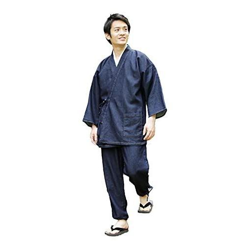 輝く高品質な 作務衣の専門館 ストレッチ スウェット作務衣 秋服 春服 通年用 和服 和装 男性用 メンズ 大人用 L ブラック お気にいる Blog Lonolife Com