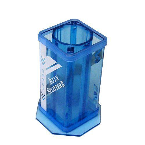 超ポイント祭 期間限定 昆虫ゼリーカッターゼリースプリッター 青クリアー Shipsctc Org