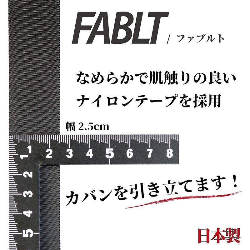 ノーボーダー ショルダーベルト 単品 25mm幅 日本製 FABLT SN25 ネイビー (M)  :20220515122337-00744:white.cat.brothers - 通販 - Yahoo!ショッピング