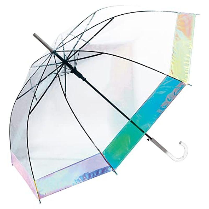 レディースファッション ブランド 新品 オーロララインジャンプ長傘 梅雨 長傘 ジャンプ傘 シンプル オーロラ色 クリア 男女兼用 外出 通勤 通学 Evg6mvypqk Livroluar Com Br