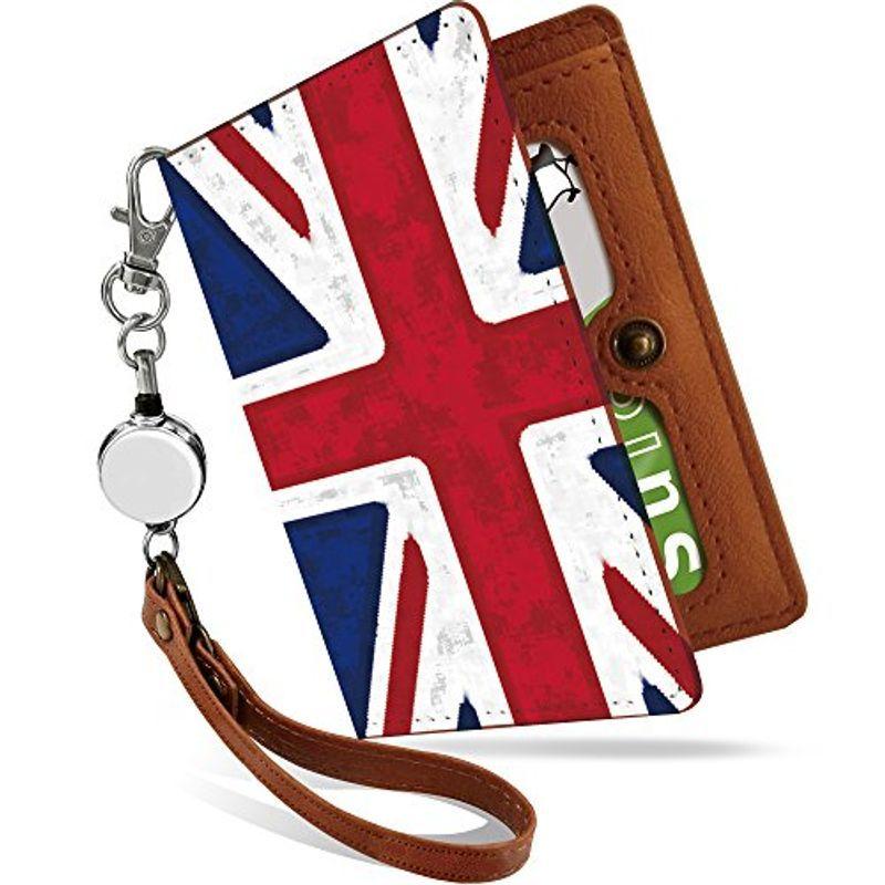パスケース 定期入れ リール付き かわいい イギリス 国旗 ユニオンジャック 格好良い かっこいい 二つ折り 中がみえない おしゃれ メンズ White Cat Brothers 通販 Yahoo ショッピング
