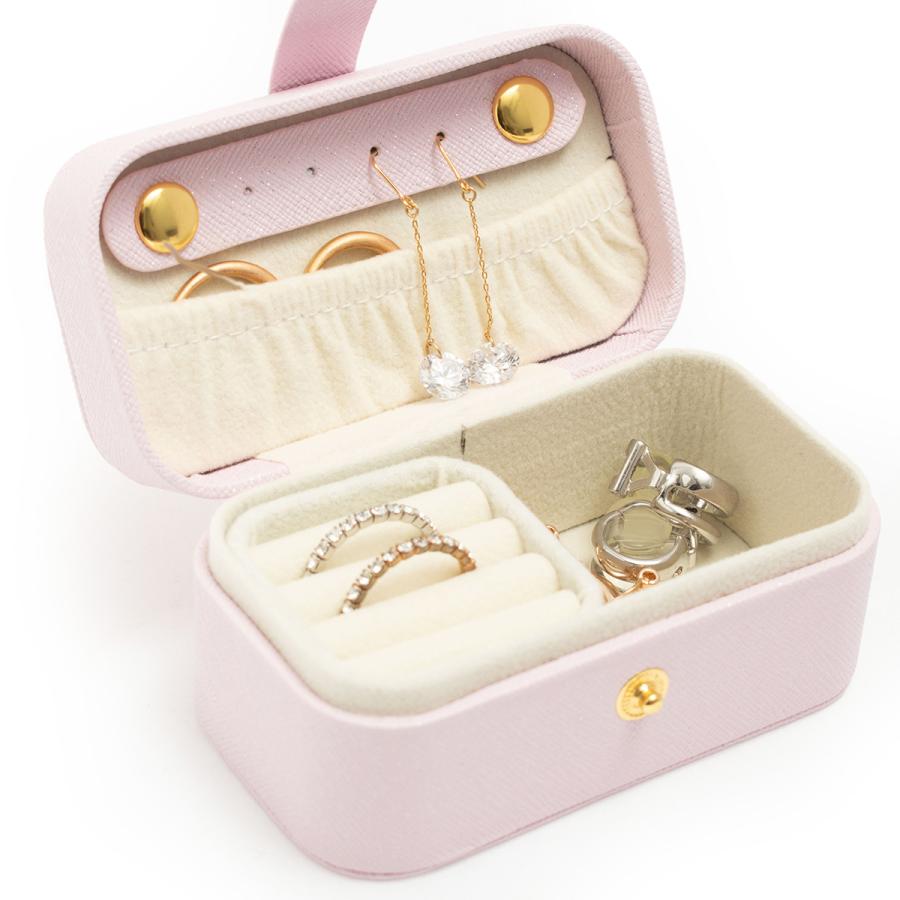 アクセサリー ケース 持ち運び 小さい ジュエリーボックス アクセサリーポーチ アクセサリーケース 携帯用 アクセサリー 収納 ピアスケース アクセサリーケース |  | 12