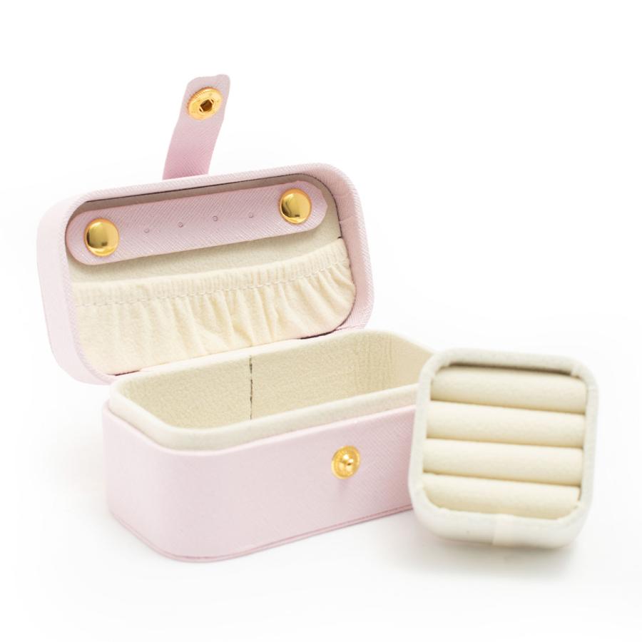 アクセサリー ケース 持ち運び 小さい ジュエリーボックス アクセサリーポーチ アクセサリーケース 携帯用 アクセサリー 収納 ピアスケース アクセサリーケース |  | 10