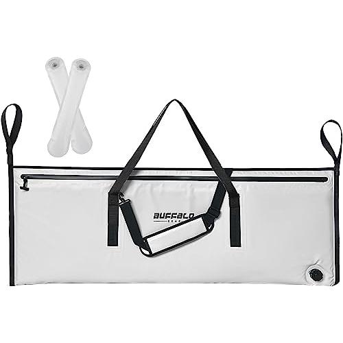 Buffalo Gear(バッファローギア) 断熱魚釣りクーラーバッグ、120×45cm 漏れ防止 保冷釣りクーラーポータブル防水フィッシュ
