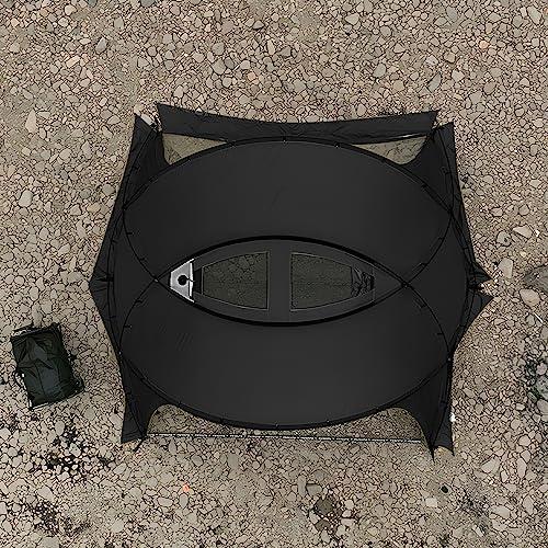 新入荷!!【日本未発売】 Spider シェルターテント ドームテント 幅350cm 防水 4ポール 自立式 4-6人用 ナイロン 煙突穴付き アルミ タープテント 4シーズン ファミリー 耐水圧5000mm キ 【XU7401642912】(26948円)