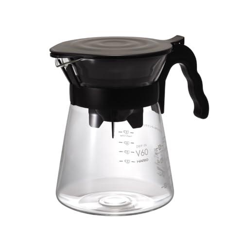 HARIO(ハリオ) コーヒードリッパーサーバー V60 ドリップイン コーヒー ハンドドリップ ポット 2人用 VDIR-02-B（Yahoo!・ホワイトショップヤフー店）
