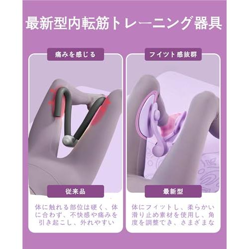 TINRIEF 内転筋トレーニング 骨盤底筋【トレーニングチューブ付