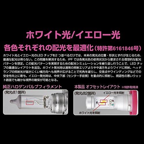 IPF フォグランプ LED H8 H11 H16 バルブ 2色切替 50DFLB 日本製【用品