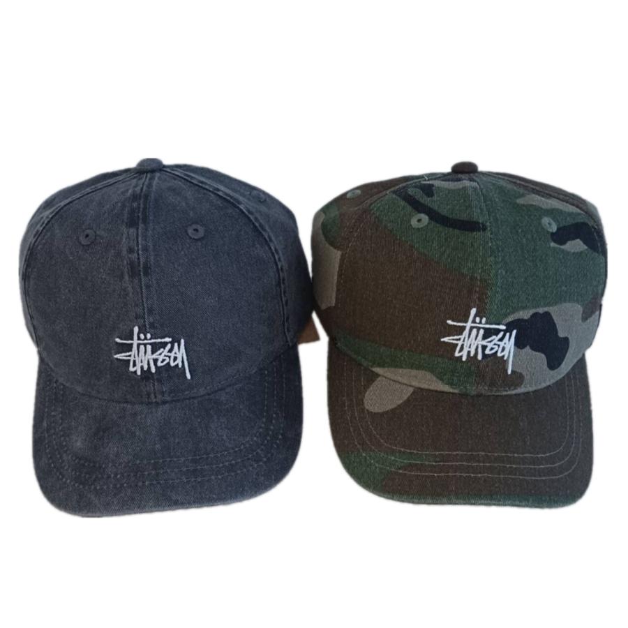 ステューシー STUSSY キャップ 帽子 Basic Washed Low Pro Cap