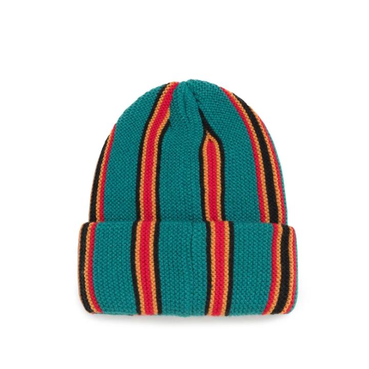 STUSSY（ステューシー） STUSSYニット帽 VERTICAL STRIPE CUFF BEANIE