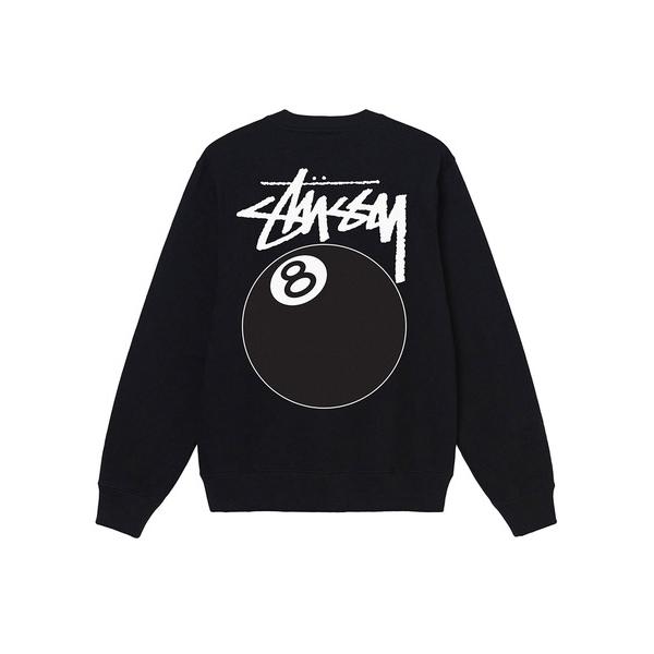 STUSSY ステューシー 8 BALL CREW　1914749  ステューシートレーナー 裏起毛 スウェット  [並行輸入品]｜white-wind-shop｜02