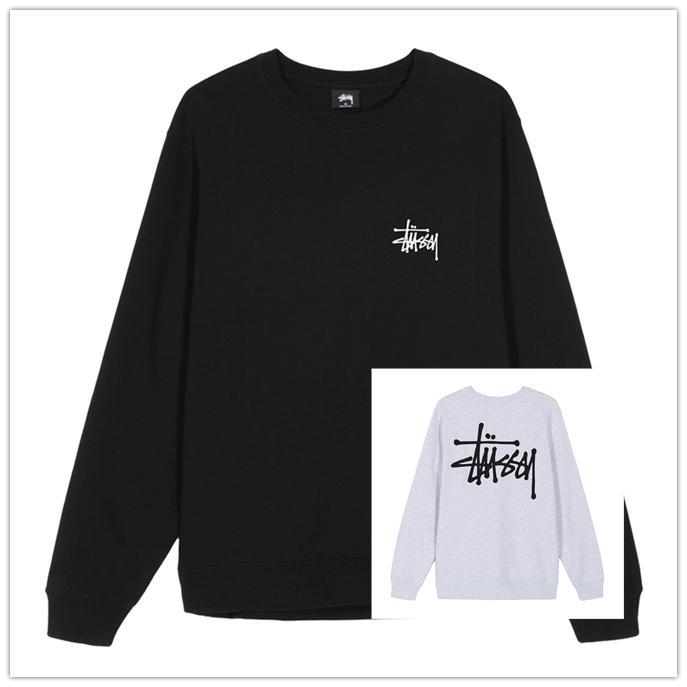 STUSSY ステューシー BASIC STUSSY CREW 裏起毛 フード フーディ