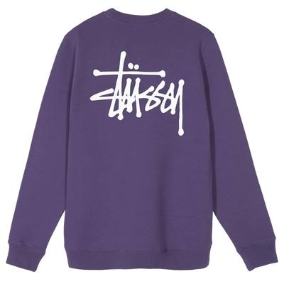 STUSSY ステューシー BASIC STUSSY CREW  裏起毛  フード フーディ トップス   スウェット トレーナー  1914762 [並行輸入品]｜white-wind-shop｜11