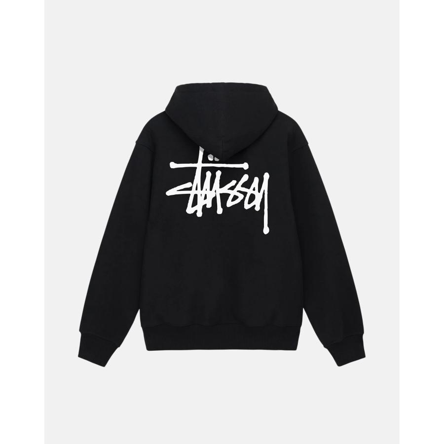 STUSSY ステューシー BASIC ZIP HOOD 1974259 [full zip hooded sweat] パーカー フード フーディ トップス Zip up Hoody Parker ジップパーカー [並行輸入品]｜white-wind-shop｜03