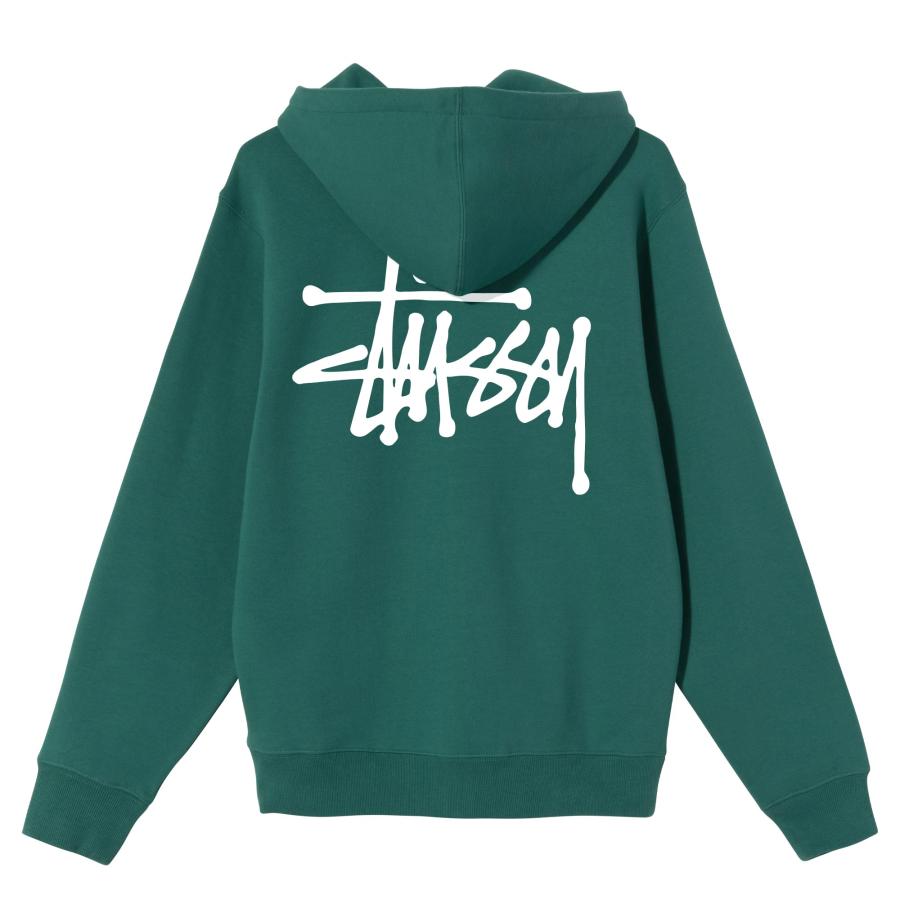 STUSSY ステューシー BASIC ZIP HOOD 1974259 [full zip hooded sweat] パーカー フード フーディ トップス Zip up Hoody Parker ジップパーカー [並行輸入品]｜white-wind-shop｜09