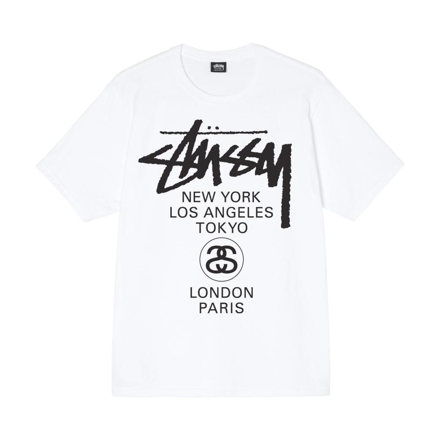 (ステューシー) STUSSY WORLD TOUR TEE 3903614 メンズ 半袖 Tシャツ ストック ロゴ stussy トップス コットンメンズ [並行輸入品]｜white-wind-shop｜06