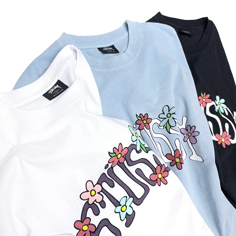 (ステューシー) STUSSY FLOWERS RELAXED TEE 3903771 メンズ 半袖 Tシャツ ストック ロゴ stussy トップス コットンメンズ [並行輸入品]｜white-wind-shop｜05