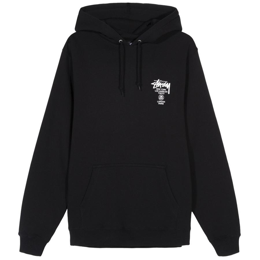 STUSSY ステューシー WORLD TOUR HOODie パーカー フード フーディ トップス ジップパーカー 3963258 [並行輸入品]