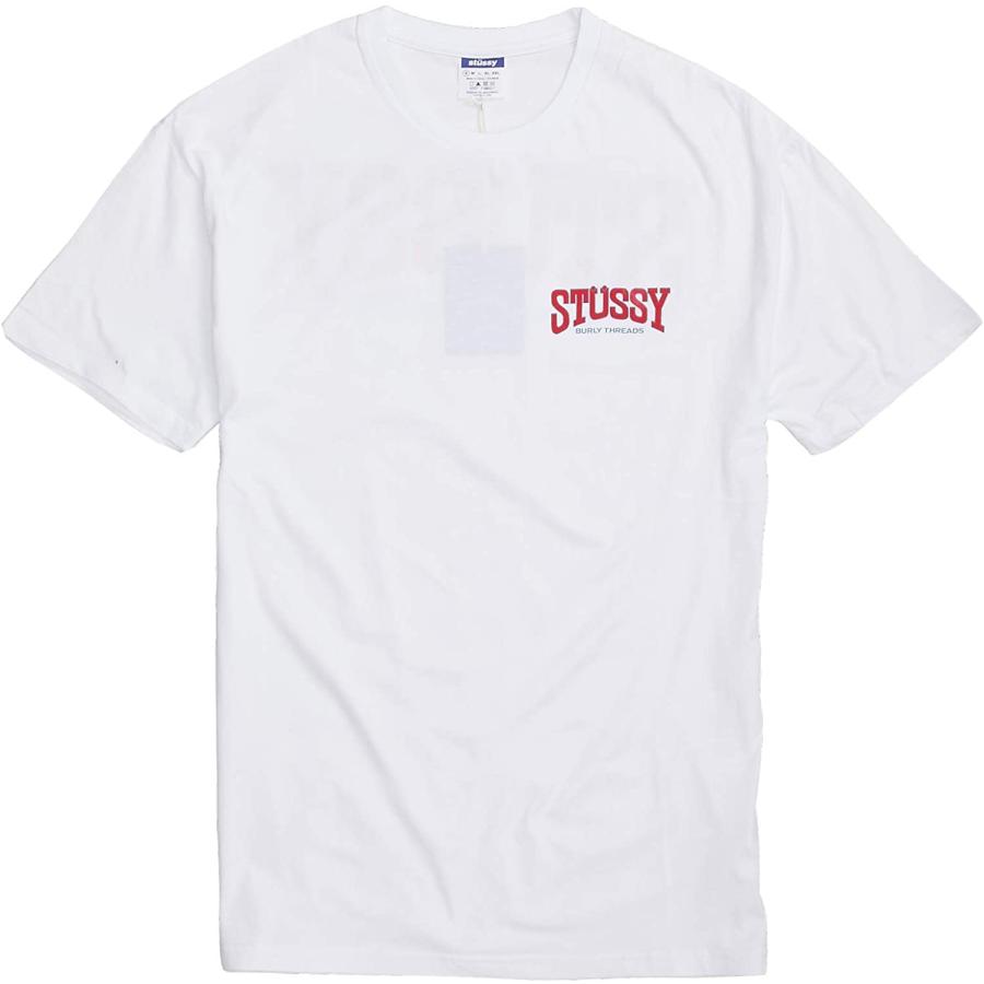 (ステューシー) STUSSY BURLYTHREADS SS TEE メンズ 半袖 Tシャツ ストック ロゴ stussy トップス コットンメンズ [並行輸入品]｜white-wind-shop｜03