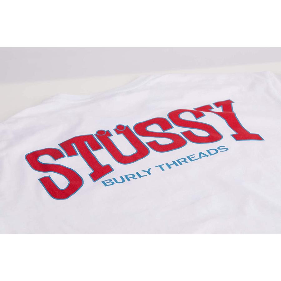 (ステューシー) STUSSY BURLYTHREADS SS TEE メンズ 半袖 Tシャツ ストック ロゴ stussy トップス コットンメンズ [並行輸入品]｜white-wind-shop｜05