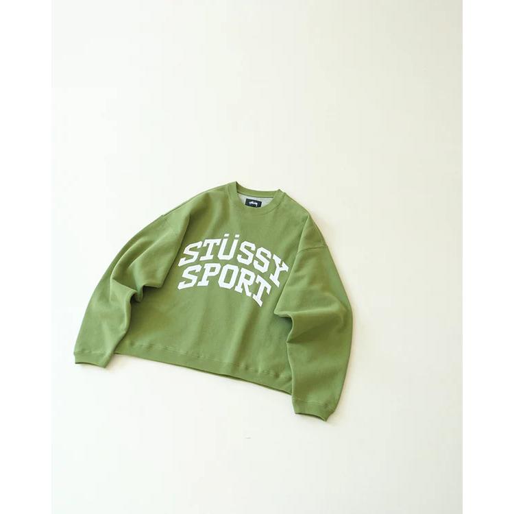 STUSSY ステューシー BIG CRACKLE SPORT CREW ステューシー STUSSY ステューシー BIG CRACKLE SPORT CREW ステューシー