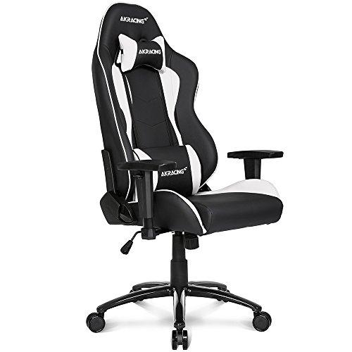 AKRacing ゲーミングチェア デスクチェア ホワイト 白 Nitro V2 高耐久 