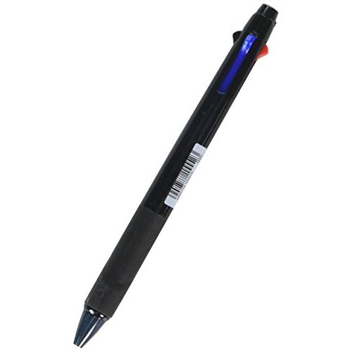 三菱鉛筆 3色ボールペン ジェットストリーム 0.5 SXE340005T.24 透明ブラック｜white-wings2｜03