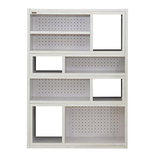 佐藤産業 LIKE オープンシェルフ 伸縮式 幅90-166.5cm 奥行30cm 高さ  