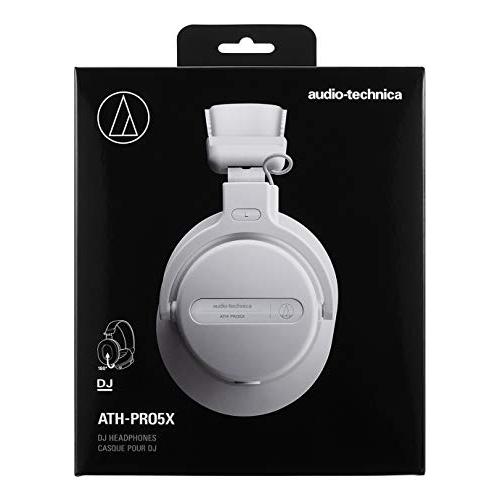 audio-technica DJヘッドホン ホワイト ATH-PRO5X WH : White