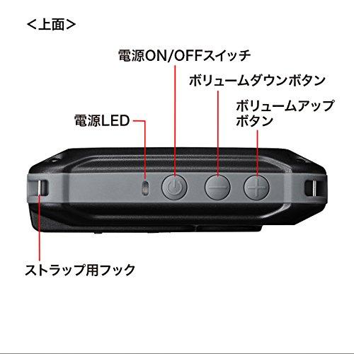 サンワサプライ 防水ハンズフリー拡声器スピーカー MM-SPAMP6 MM SPAMP6 スピーカー本体