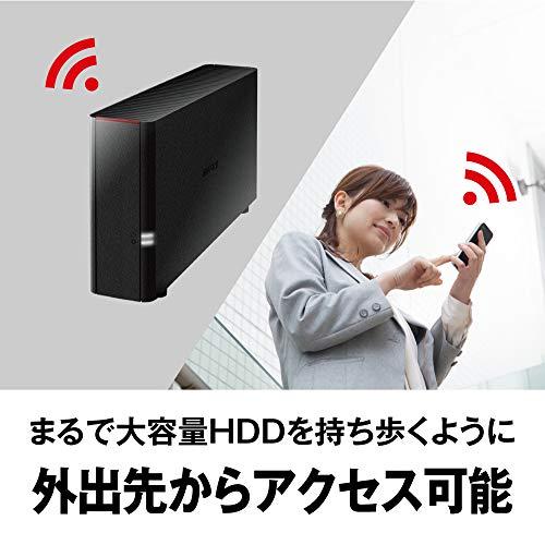 BUFFALO NAS スマホ/タブレット/PC対応 ネットワークHDD 3TB