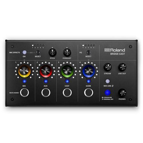 ローランド Roland BRIDGE CAST/ゲーミングDACアンプ/オーディオインターフェース/配信/ゲーミングミキサー/オーディオミキサ | 