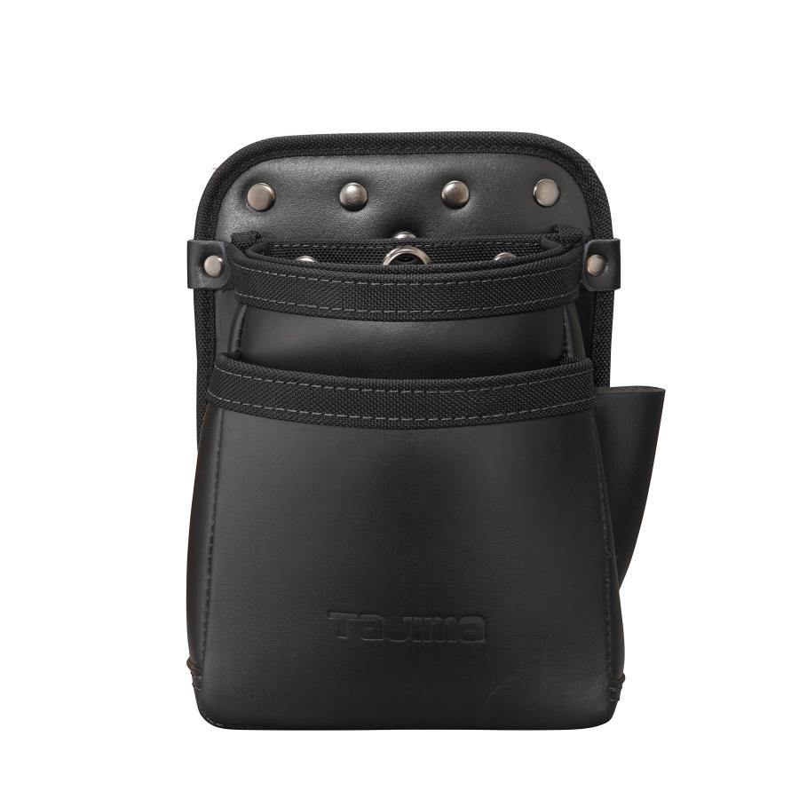 タジマ セフシステム 着脱式腰袋 本革 2段中 堅牢でしなやかな上質な