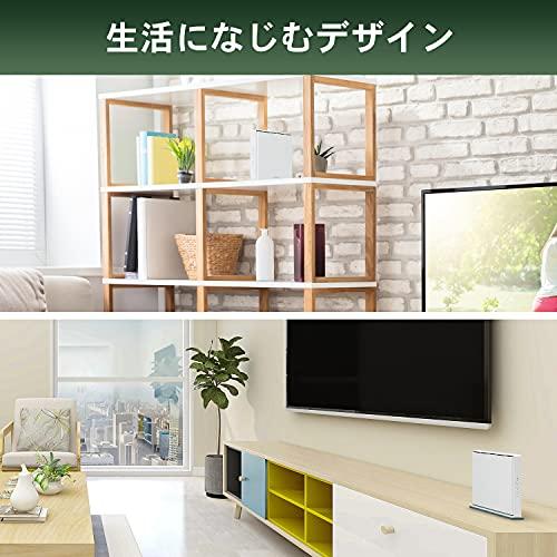 Wi-Fi 6 2.5G対応ルーター 11ax 2402Mbps+1147Mbps 360コネクト 【plugga】 日本メーカー WN-DA