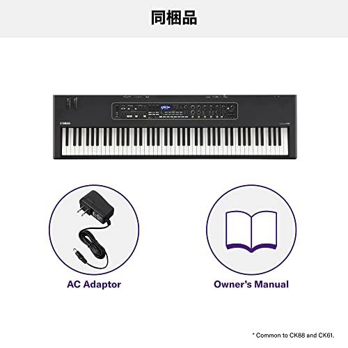 ヤマハ YAMAHA ステージキーボード 61鍵 スピーカー内蔵 電池駆動対応 軽量コンパクト CK61｜white-wings2｜04