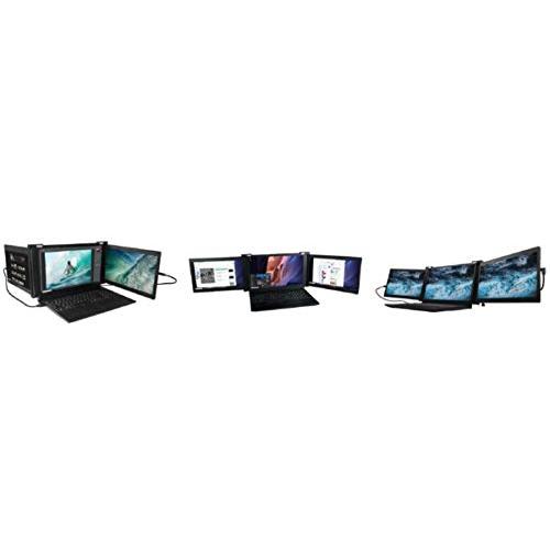JAPANNEXT製 Portable Tri-Screen for Laptop