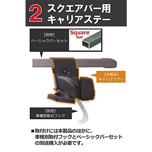 カーメイト inno(イノー) 車種別 【スクエアタイプ】 INSUT単体