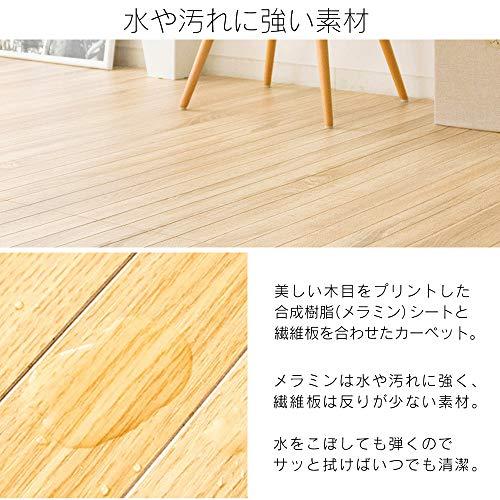 アイリスプラザ カーペット ラグ 夏用 ひんやり 置くだけ