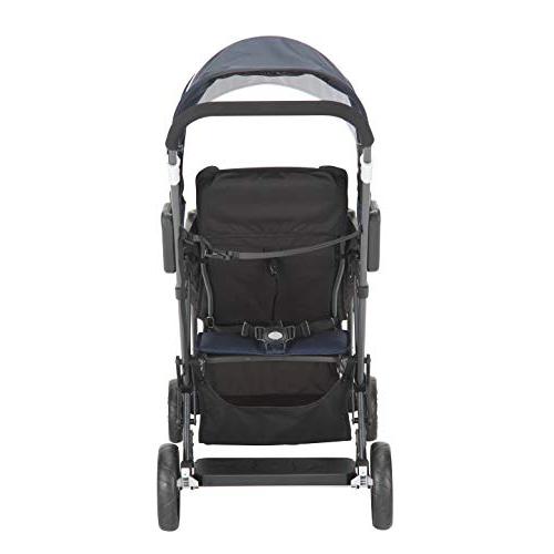 カトージ 二人乗りベビーカー 二人でゴー 4か月~ () 41911 ネイビー