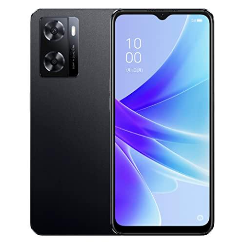 OPPO A77 ブラック CPH2385 docomo/au/SoftBank/Rakuten Mobile 回線 