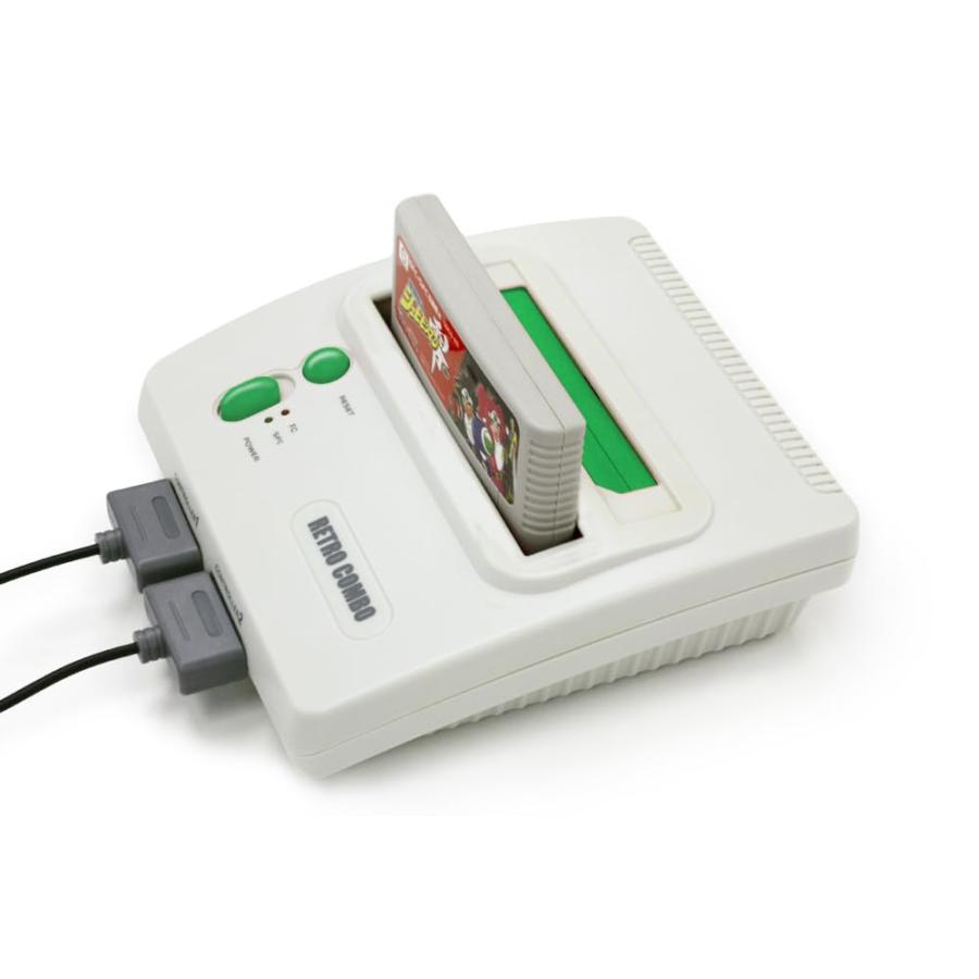 コロンバスサークル】(FC/SFC用互換機)レトロコンボ GREEN コロンバスサークル】(FC/SFC用互換機)レトロコンボ GREEN