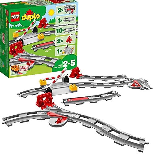 レゴ(LEGO)デュプロ あそびが広がる! 踏切レールセット 10882 おもちゃ ブロック プレゼント幼児 赤ちゃん 電車 でんしゃ 男の子 | 