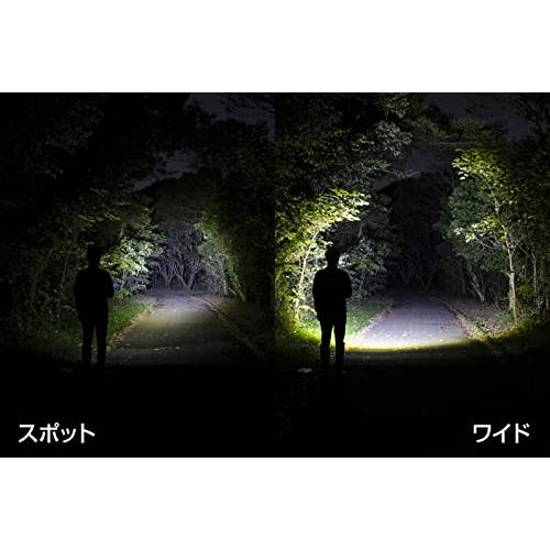 GENTOS(ジェントス) 懐中電灯 LEDライト 充電式(専用充電池) 強力 900