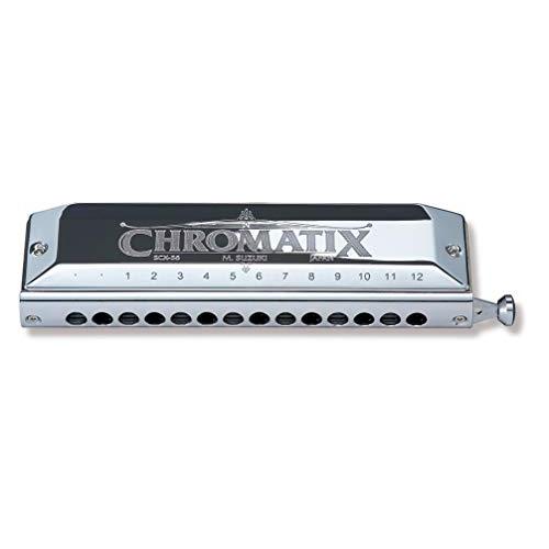 SUZUKI スズキ クロマチックハーモニカ スタンダードモデル SCX-56 Amazon.com: Suzuki SCX56-C Harmonica : Musical Instruments
