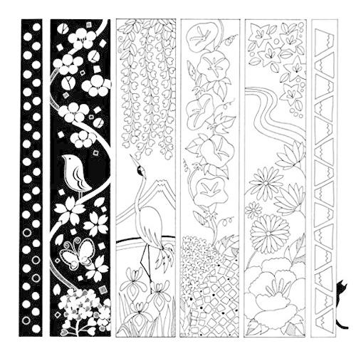 世界一周 ぬり絵の旅 around the world trip かわいい楽しいぬり絵 