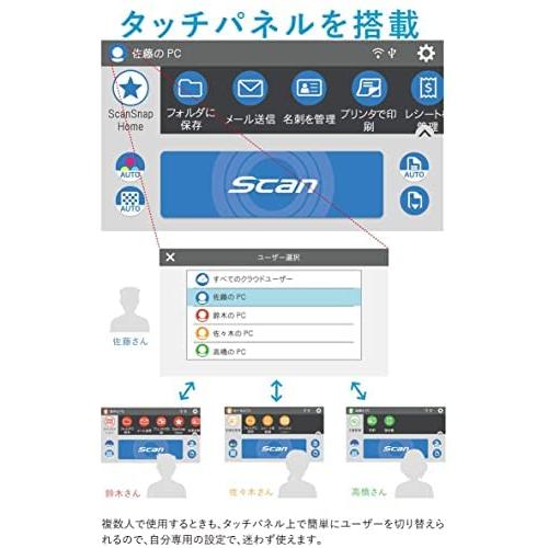 【美品】ScanSnap iX1600 リコーPFU ドキュメントスキャナー フラッグシップモデル ScanSnap iX1600 | スキャナーなら