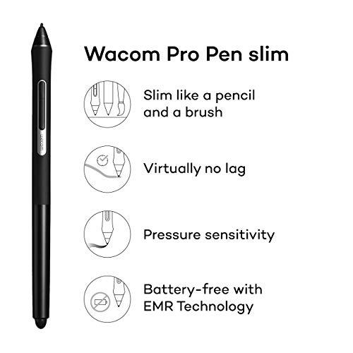 ワコム Wacom Pro Pen slim (Pro Pen 2シリーズ) ブラック KP301E00DZ｜white-wings2｜02