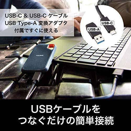 ネット限定】 SanDisk SSD 外付け 4TB USB3.2Gen2 読出最大1050MB 秒